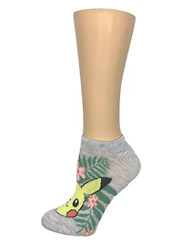Pokemon Women's No-Show Socks, 3-Pack, Size 4-10
