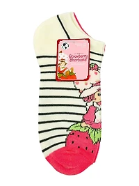 Chaussettes invisibles Strawberry Shortcake pour femmes, paquet de 3, tailles 4-10 Chaussettes invisibles légères pour femmes