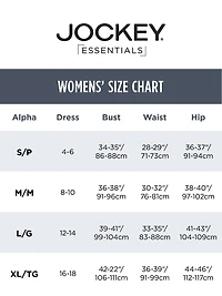 Jockey Essentials ™ Amincit La Taille Femme 2-Pack