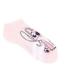 Chaussettes invisibles Stitch pour femmes, paquet de 3, tailles 4-10