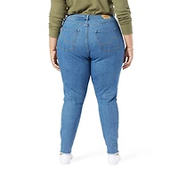 Levi Strauss Signature.™ Red Women's Plus High Rise Skinny Jeans, Available sizes: 20M – 28M