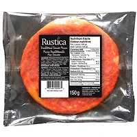 Rustica Traditional Italian Bakery Style Tomato Pizza 150g, Italian Tomato Pizza