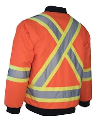 Parka de sécurité d'hiver Forcefield 6-in-1 Hi Vis avec veste bombardier amovible