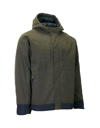 Parka utilitaire en toile isolée<br>*Exclusivité ligne