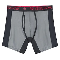 Fruit of the Loom Men's Breathable with Ultra Flex Boxer Briefs, 3-Pack