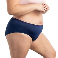 Women's Plus Size Fit for Me® by Fruit of the Loom® Breathable Micro-Mesh Hipster Panty