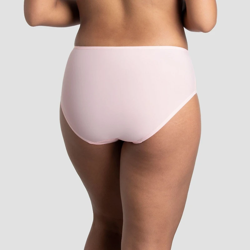 Fruit of the Loom Women's 360 Stretch Sleek and Cool Low-Rise Briefs, 4 Pack