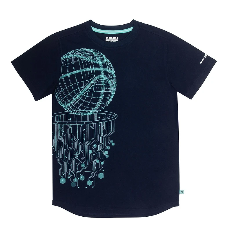 AND1 Boys’ Digital Drip Tee