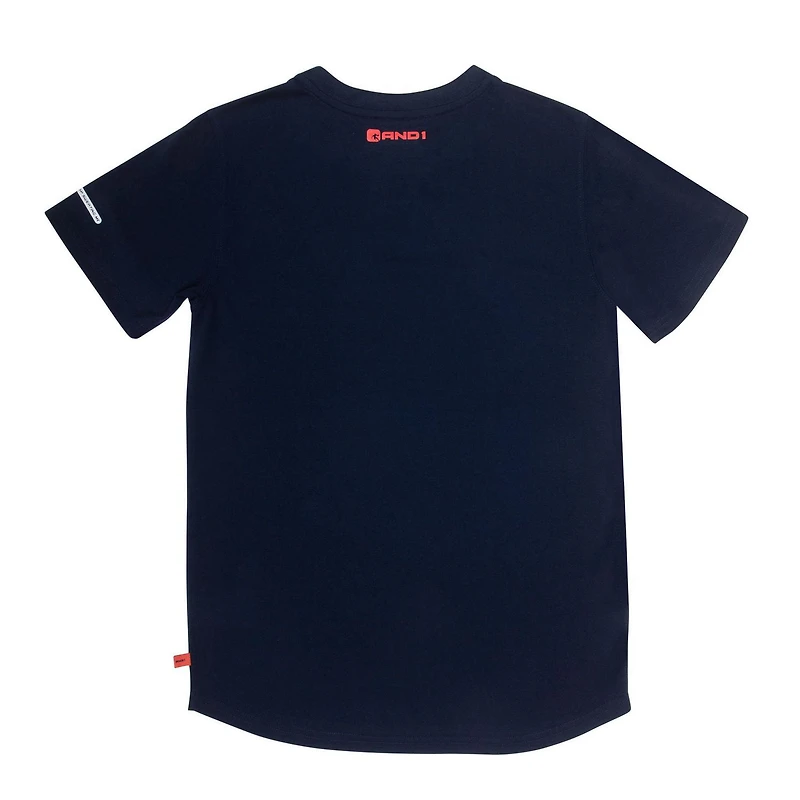 AND1 Boys' Lock Down Tee