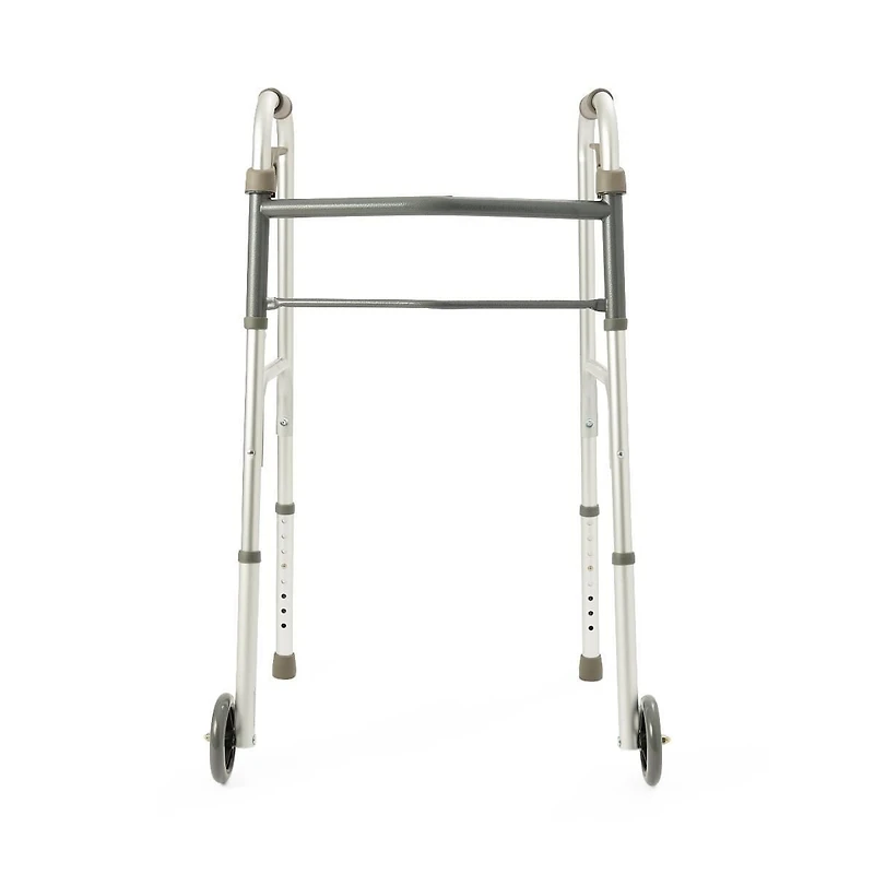Déambulateur pliable Medline, roues de 5 po