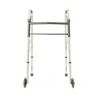 Déambulateur pliable Medline, roues de 5 po