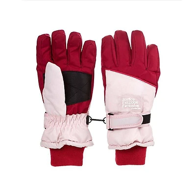 Justice™ Brand Nylon Ski Gloves