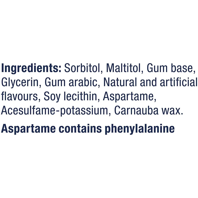 Gomme à mâcher Excel Menthe verte, sans sucre, format individuel, 12 morceaux 1 emballage, 12 morceaux