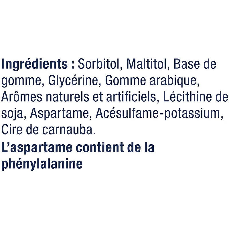 Gomme à mâcher Excel Menthe verte, sans sucre, format individuel, 12 morceaux 1 emballage, 12 morceaux