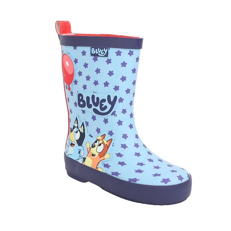 Toddler Boys Bluey Rainboots, Toddler Bluey rainboots, vibrant and waterproof.
