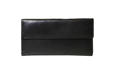 Ashlin Leather Rfid Blocking Ladies' Slim Clutch Wallet