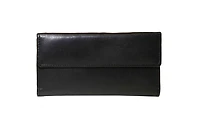 Ashlin Leather Rfid Blocking Ladies' Slim Clutch Wallet