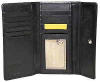 Ashlin Leather Rfid Blocking Ladies' Slim Clutch Wallet