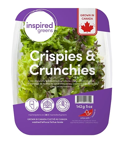 Inspired Greens Crispies & Crunchies Lettuce Blend, Lettuce Blend