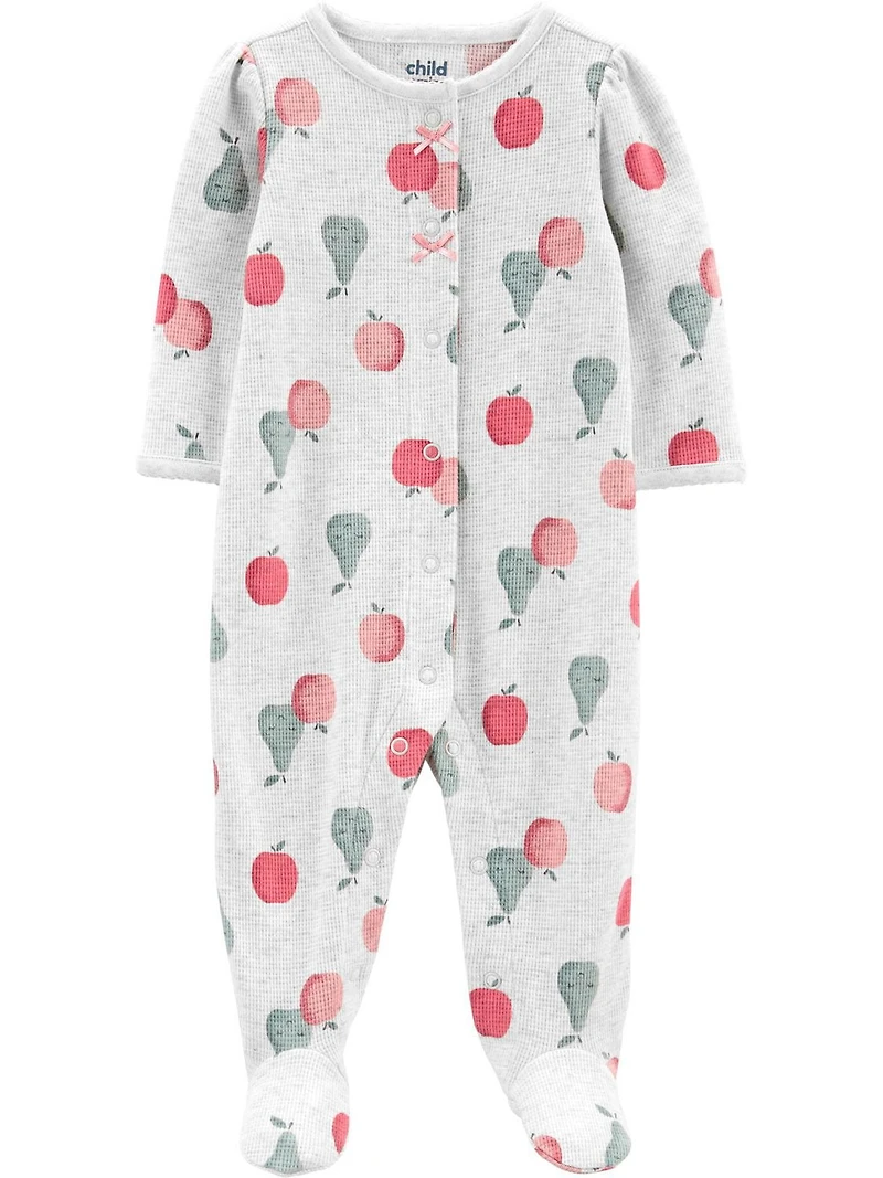 'Tenue avec pyjama-grenouillère pour nouveau-née fille Child of Mine made by Carter’s - Poires