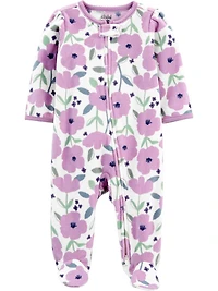 Tenue avec pyjama-grenouillère pour nouveau-née fille Child of Mine made by Carter’s – Floral