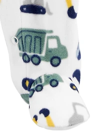 Child of Mine made by Carter's Infant Boys' Sleep N Play Outfit - Construction