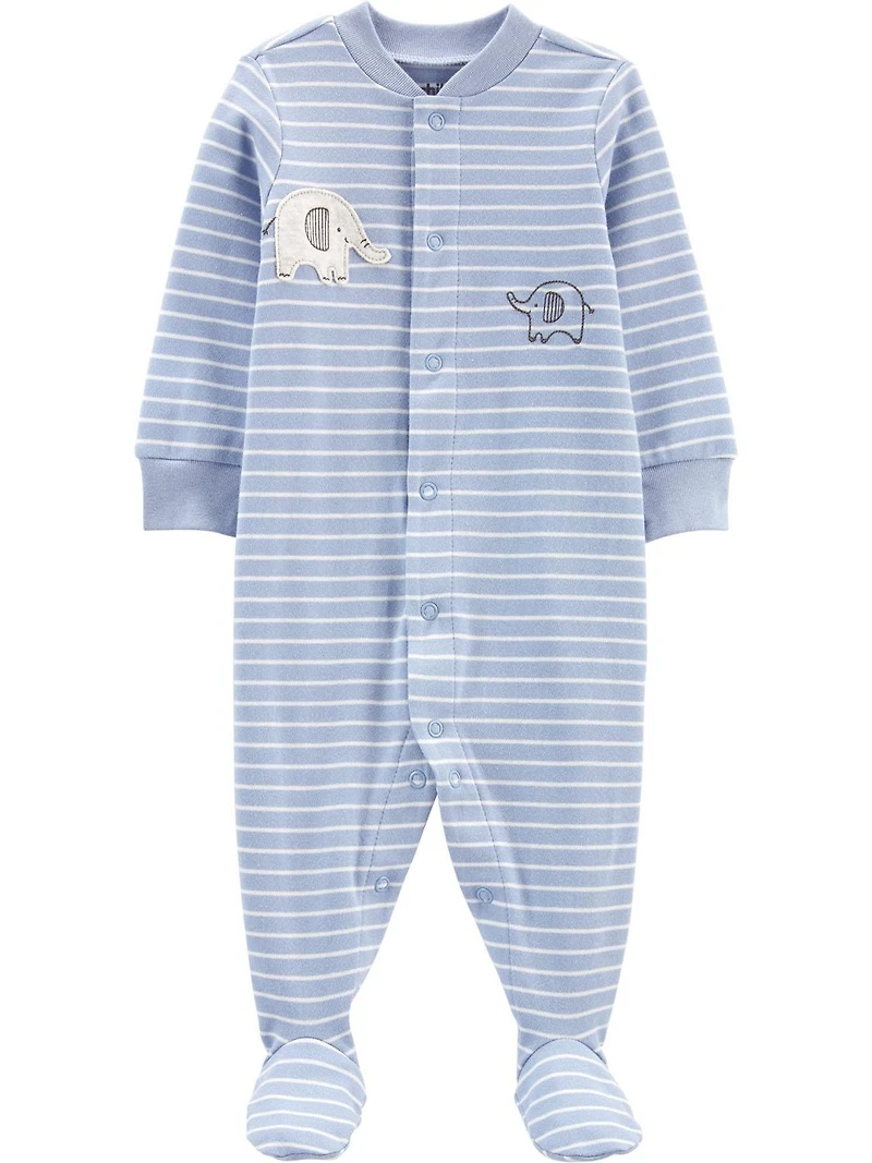 Tenue avec pyjama-grenouillère pour nouveau-née garçon Child of Mine made by Carter’s – Éléphant