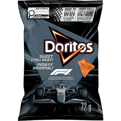 Chips tortilla Doritos Piment Infernal 72g