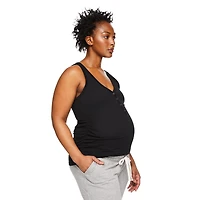 Débardeur à col henley avec boutons pression Paisley Sky Maternité