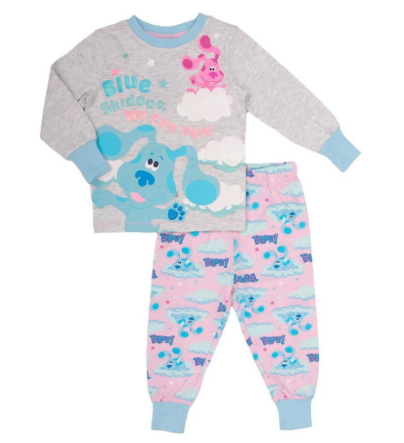 Blues Clues Ensemble de pyjama 2 pièces pour fille en bas âge