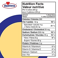 Hostess® Vanilla Cupcakes, 206 g