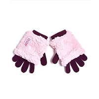 Justice™ Brand Sherpa Hat with Matching Gloves 2 Piece Set