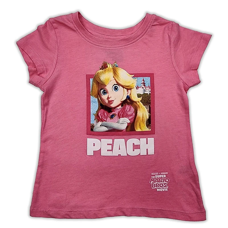 Mario Bros T-shirt à manches courtes pour fille