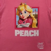 Mario Bros Girl's short sleeve tee shirt