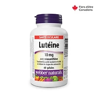 Webber Naturals Lutéine avec Zéaxanthine, 10 mg
