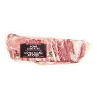 Fletchers Fresh Pork Split Side Ribs, Side Ribs, Split, cryovac, 1.85 - 2.04 KG