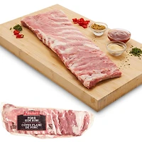 Fletchers Fresh Pork Split Side Ribs, Side Ribs, Split, cryovac, 1.85 - 2.04 KG