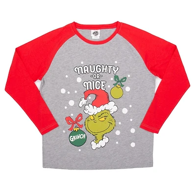 Dr Seuss Ladie's Long sleeve raglan T-shirt
