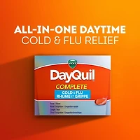 Médicament DayQuil COMPLETE contre le rhume et la grippe