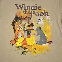 Disney Ladies Winnie N Friends Short Sleeve Crew, Size: XS-XL