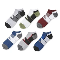 Athletic Works Men's Sport Socks 6-Pack, Sizes 7-11