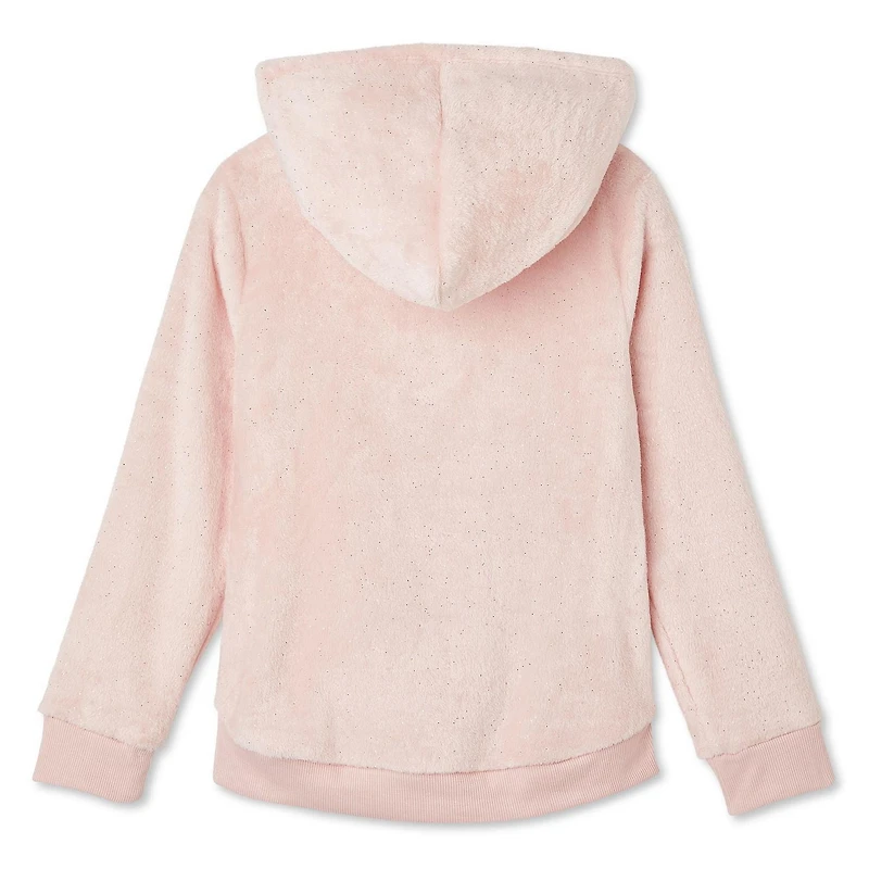 Btween Girls' Graphic Sequin Hoodie