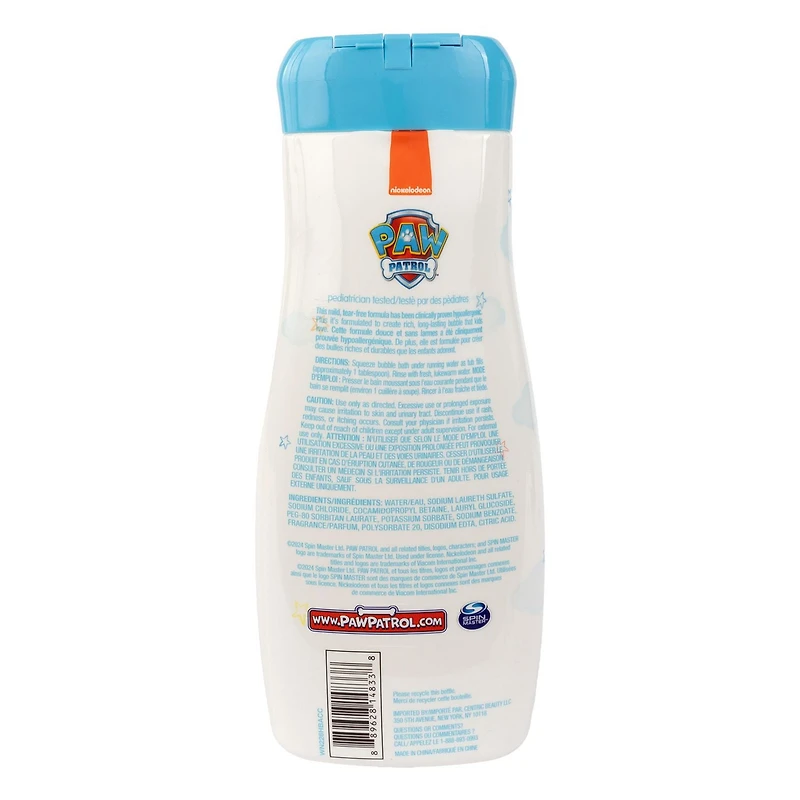 Paw Patrol Bubble Bath, Safe, Gentle, and Full of Fun!