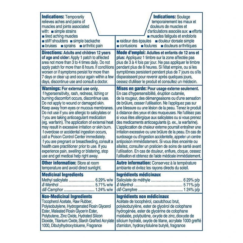 Salonpas Pain Relieving Patch