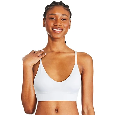 Soutien-gorge léger côtelé avec encolure en V George pour femmes Tailles P-TTG