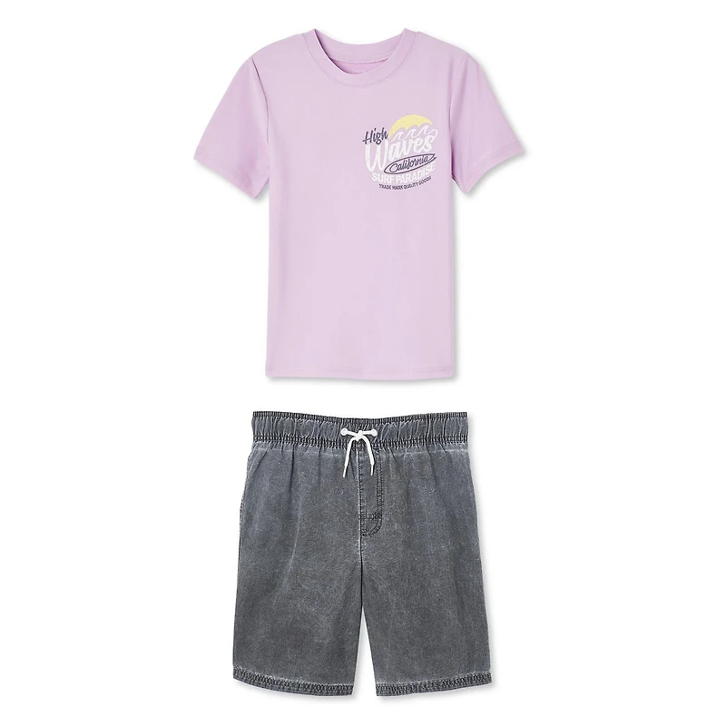 George Boys' Rash Guard 2-Piece Set