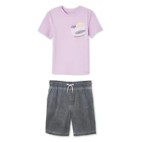George Boys' Rash Guard 2-Piece Set