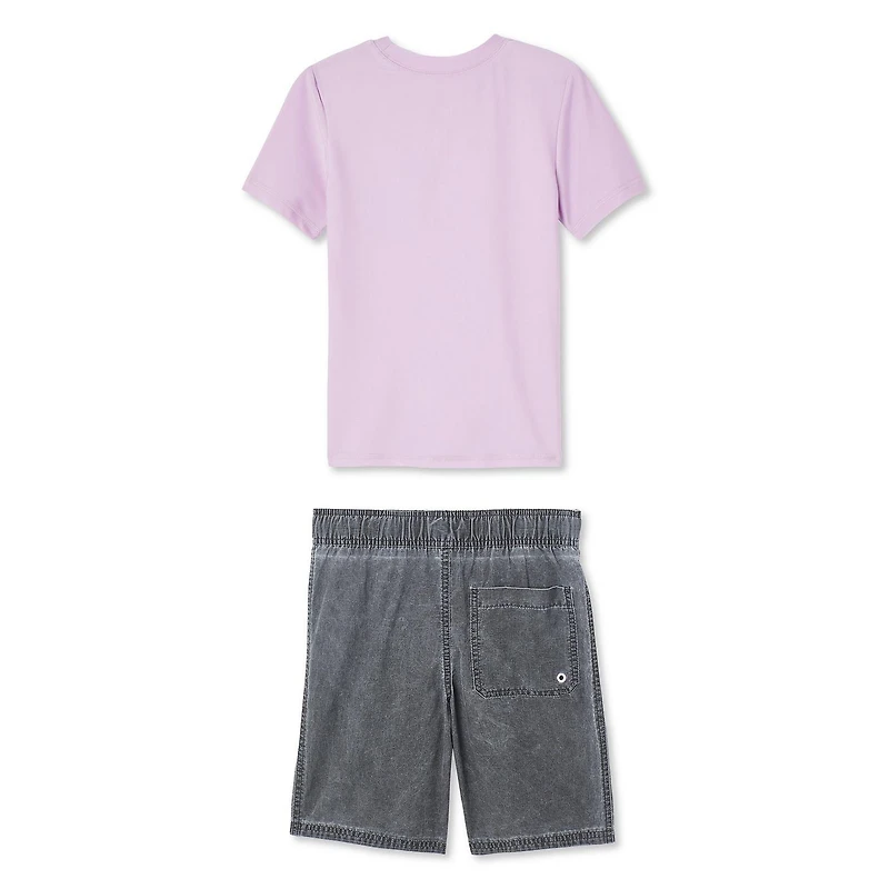 Maillot de bain 2 pièces avec haut anti-UV George pour garçons