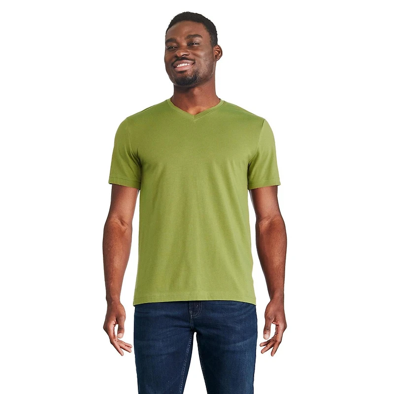 George Men's Stretch V-Neckline Tee
