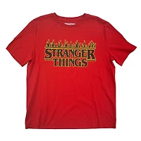 Stranger Things Sweat-shirt à manches courtes avec logo ST pour femme Taille: XP-TG